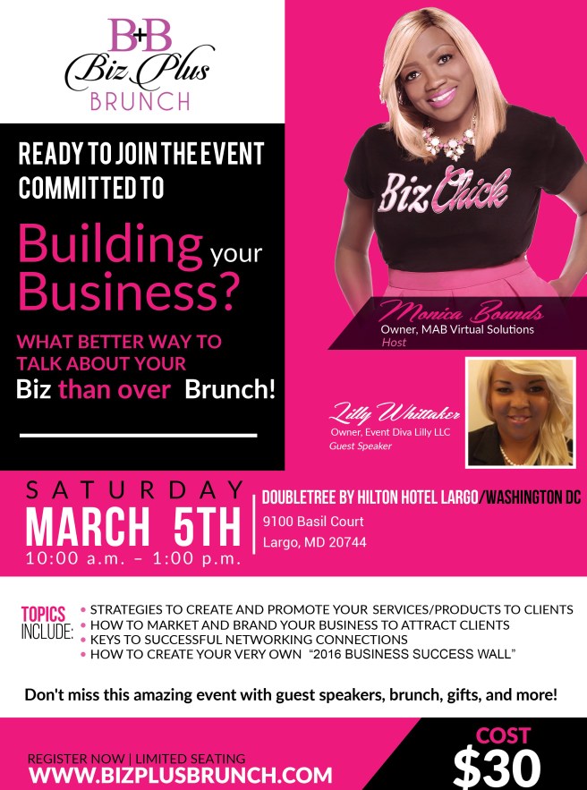 2016 Biz Plus Brunch